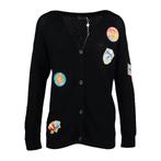 Princess goes Hollywood • wollen vest patches • 36, Kleding | Dames, Truien en Vesten, Princess goes Hollywood, Verzenden, Zwart