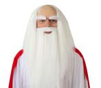 Gandalf Lord Of The Rings Pruik Wit, Verzenden, Nieuw