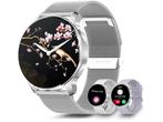 Veiling - Smartwatch 1,32 inch HD-scherm Zilver, Sieraden, Tassen en Uiterlijk, Nieuw