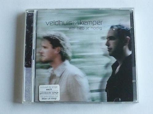 Veldhuis & Kemper - Wat heb je nodig (CD + DVD) emi, Cd's en Dvd's, Cd's | Nederlandstalig, Verzenden
