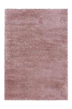 Hoogpolig Vloerkleed | Shaggy | Fluffy | Rosé | 240x340 cm, Huis en Inrichting, Stoffering | Tapijten en Kleden, Verzenden, Nieuw