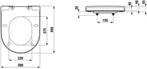 Laufen Pro - wc bril/closetzitting antibacterieel met, Huis en Inrichting, Verzenden, Nieuw