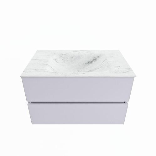 MONDIAZ VICA-DLUX 80cm badmeubel onderkast Cale 2 lades., Doe-het-zelf en Verbouw, Sanitair, Bad, Nieuw, Ophalen of Verzenden
