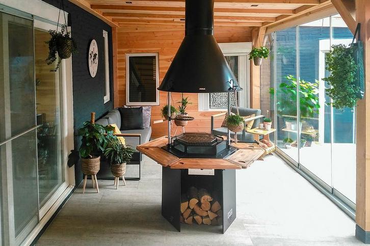 Finse Polar Grill | Barbecue | BBQ | Vuurtafel | terrashaard, Tuin en Terras, Houtskoolbarbecues, Nieuw, Met accessoires, Ophalen of Verzenden