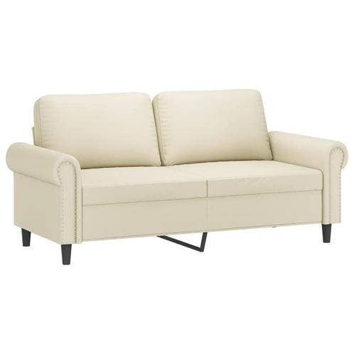 Tweezitsbank Creme 140cm | OP=OP | 55% Korting!, Huis en Inrichting, Banken | Bankstellen, 150 tot 200 cm, 75 tot 100 cm, Rechte bank