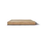 Wastafelblad Gliss Design Massief Hout Rechte Afwerking 120, Doe-het-zelf en Verbouw, Ophalen of Verzenden, Nieuw, Chroom, Bad