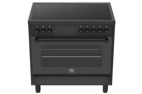 1299,= Bertazzoni  Inductie fornuis 90cm GRATIS BEZORGD!, Witgoed en Apparatuur, Fornuizen, Vrijstaand, 5 kookzones of meer, Energieklasse A of zuiniger