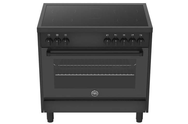 1299,= Bertazzoni  Inductie fornuis 90cm GRATIS BEZORGD!, Witgoed en Apparatuur, Fornuizen, Vrijstaand, 5 kookzones of meer, Energieklasse A of zuiniger