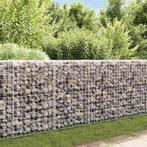 vidaXL Schanskorfmuur met deksels 200x20x85 cm, Tuin en Terras, Verzenden, Nieuw, IJzer, Minder dan 1 meter
