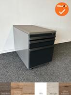 Ladeblok - 57x42x76cm - Zilvergrijs - 3 lades - kunststof fr, Werkplek, Ophalen of Verzenden, Gebruikt, Kast