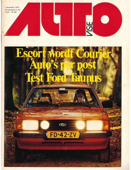 1979 AUTOVISIE MAGAZINE 24 NEDERLANDS, Boeken, Auto's | Folders en Tijdschriften