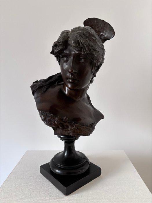 probably Davide Calandra (1856-1915) - signature partially, Antiek en Kunst, Kunst | Designobjecten