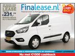 Ford Transit Custom 320 2.0 TDCI L1H1 Airco Cruise LED PDC, Auto's, Wit, Nieuw, Ford, Lease