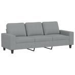 Lichtgrijze Bank 180 cm - Tweedekansje voor jouw woonkamer!, 75 tot 100 cm, Ophalen of Verzenden, Rechte bank, Modern