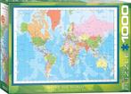 Map of the World Puzzel (1000 stukjes) | Eurographics -
