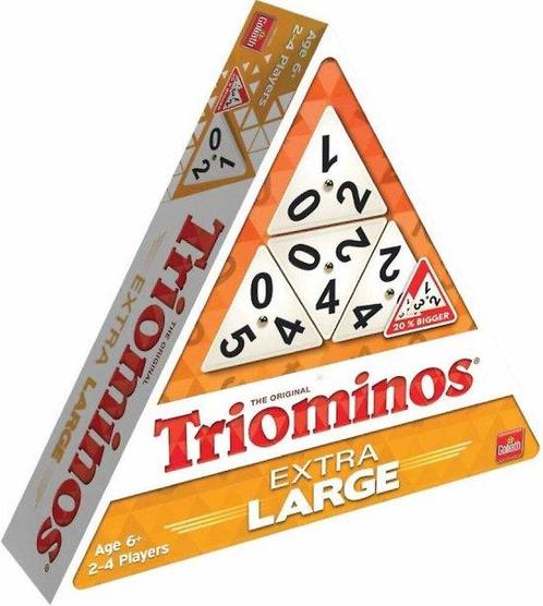 Goliath Triominos Extra Large - Bordspel, Kinderen en Baby's, Speelgoed | Overig, Verzenden