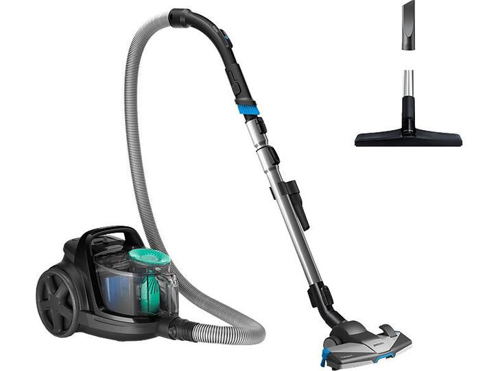 Philips -  Powerpro Active 5000 Series  Zwart, Witgoed en Apparatuur, Stofzuigers, Minder dan 1200 watt, Reservoir, Nieuw, Stofzuiger