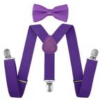 Fako Fashion - Kinder Bretels Met Vlinderstrik - 65cm -, Verzenden, Nieuw