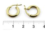 Zonder Minimumprijs - Hoepel oorbellen - 18 karaat Geel goud, Sieraden, Tassen en Uiterlijk, Antieke sieraden