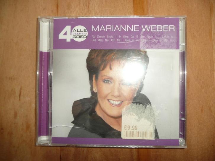 Marianne Weber - 2 CD, Cd's en Dvd's, Cd's | Nederlandstalig, Zo goed als nieuw, Verzenden