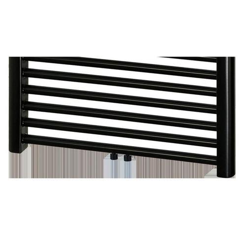 Designradiator Haceka Gobi Adoria 59x69 cm Zwart 6-Punts, Doe-het-zelf en Verbouw, Sanitair, Ophalen of Verzenden