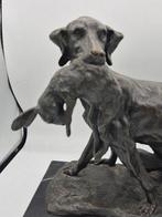 Beeldje, Bronze de chasse - 25.5 cm - Brons, Marmer, Antiek en Kunst, Antiek | Keramiek en Aardewerk