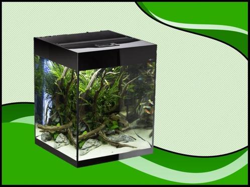 Aquael Glossy cube 50 D&N zwart aquarium, Dieren en Toebehoren, Vissen | Aquaria en Toebehoren, Leeg aquarium, Nieuw, Verzenden