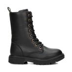 Nelson Kids veterboots in het Zwart, Kleding | Dames, Schoenen, Verzenden, Zwart, Lage of Enkellaarzen, Nieuw
