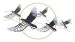 IJZEREN WANDPANEEL VOGEL CM 91X7X50, Huis en Inrichting, Woonaccessoires | Overige, Ophalen of Verzenden, Nieuw