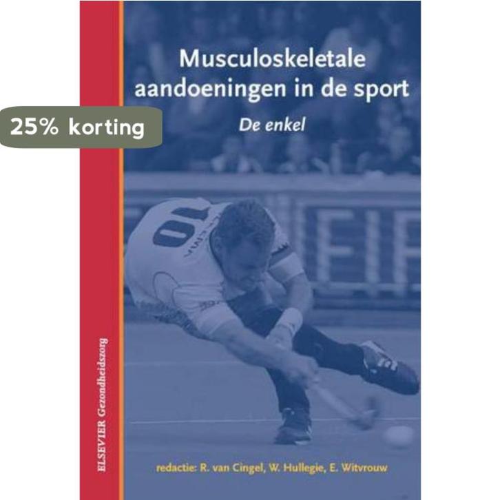 Musculoskeletale aandoeningen in de sport -  De enkel Cingel, Boeken, Wetenschap, Zo goed als nieuw, Verzenden