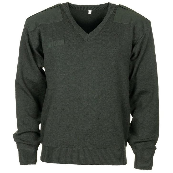 KL marechaussee commando trui wol/acryl met v-hals, lege..., Verzamelen, Militaria | Algemeen, Landmacht, Nederland, Kleding of Schoenen