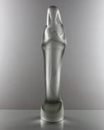 Glasfabriek Leerdam - Beeldje - Maria met Kind - Kristalglas