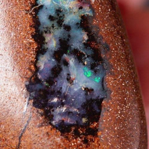Boulder Opal - Lightning Ridge-mijnen - Australische opaal -, Verzamelen, Mineralen en Fossielen