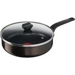 Tefal sauteerpan - Cook & Clean - 26 cm - aluminium - zwart, Huis en Inrichting, Keuken | Potten en Pannen, Verzenden, Nieuw