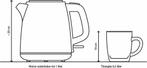 Espressions EP9650 Smart Kettle Waterkoker - 1,7L - RVS, Ophalen of Verzenden, Nieuw