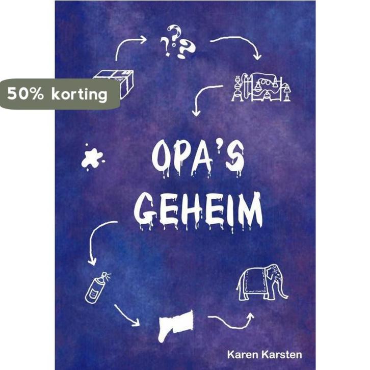 Opas geheim 9789463670326 Karen Karsten, Boeken, Kinderboeken | Jeugd | 13 jaar en ouder, Zo goed als nieuw, Verzenden