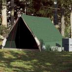 vidaXL Tent A-frame 2-persoons waterdicht groen, Caravans en Kamperen, Tenten, Nieuw, Tot en met 2