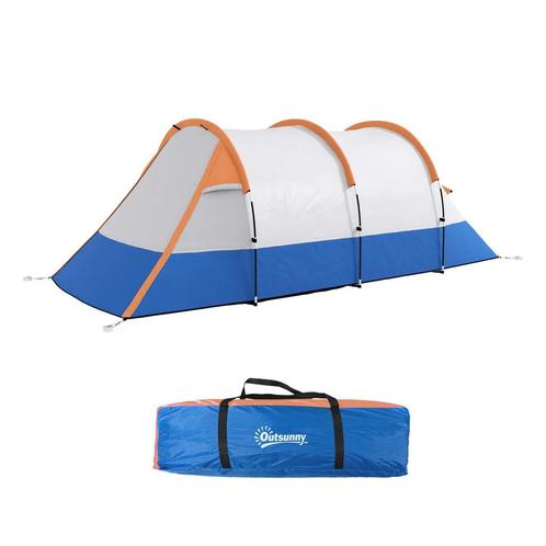 TRUUSK Campingzelt, Tunnelzelt Für 3 Personen, Mit Lichthake, Caravans en Kamperen, Overige Caravans en Kamperen, Nieuw, Verzenden