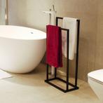 Badkamer Accessoire Zwart | 2 armen | Laatste Stuks!, Ophalen of Verzenden, Nieuw, Zwart, Handdoekenrek