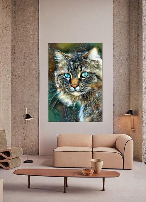 Lea Roche - BOUCLETTE, CAT, Antiek en Kunst, Kunst | Schilderijen | Modern
