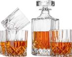 Niceey Whiskeyset - Set van 5 - Glas, Zo goed als nieuw, Verzenden
