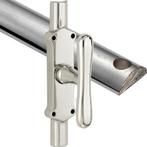 Kruk-espagnolet Linea glans nikkel inclusief 1 stang, Verzenden, Nieuw