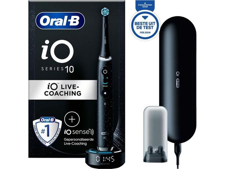 Oral-B iO 10 - Elektrische Tandenborstel - 100% meer, Sieraden, Tassen en Uiterlijk, Uiterlijk | Mondverzorging, Zo goed als nieuw