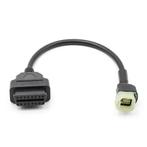 Honda 4-pins OBD – 16-pins OBD2 Verloopkabel | Motorfiets, Verzenden, Nieuw