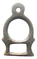 Antieke Keltische stam Hanger.-22 mm-Siglo III-I