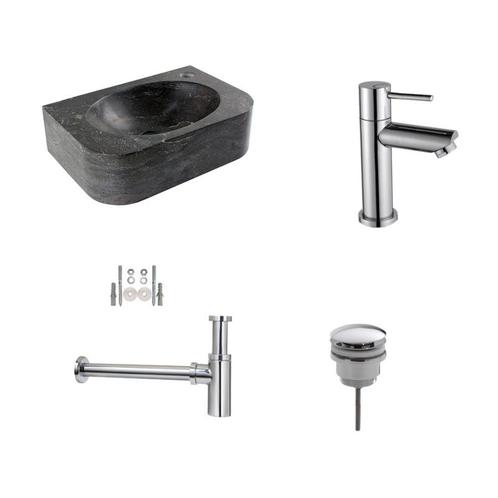 Sani Royal Fonteinset Hardstenen Flow met Kraan,, Tuin en Terras, Waterpartijen en Fonteinen
