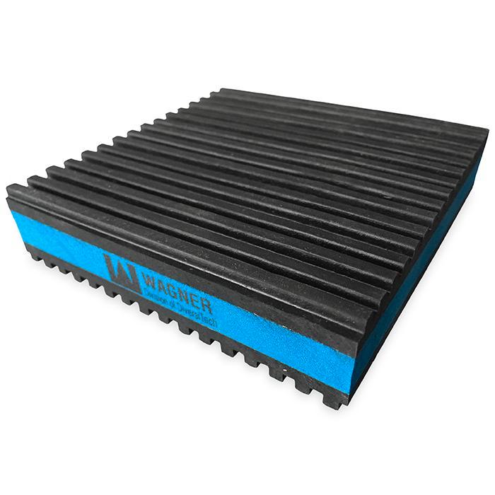 Wagner MP-4E rubberen anti-trilmat 100x100x20mm, Doe-het-zelf en Verbouw, Ventilatie en Afzuiging, Nieuw, Verzenden