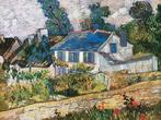 Kunstdruk Vincent Van Gogh - Case ad Auvers 80x60cm, Verzenden, Nieuw