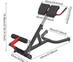 Vrijstaande Fitnessbank – Core, Rug en Buikspiertraining, Verzenden, Nieuw