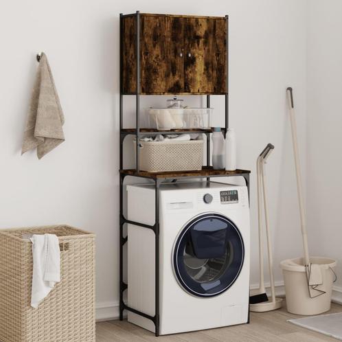 vidaXL Wasmachinekast 68x48,5x194 cm gerookt eikenkleurig, Witgoed en Apparatuur, Wasmachines, Nieuw, Verzenden